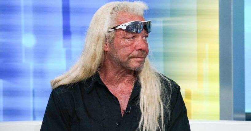 Duane Chapman, known as Dog the Bounty Hunter, visits "Fox & Friends" in New York City on Aug. 28, 2019.