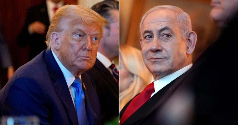 President Donald Trump -- and members of his administration -- are reportedly growing tired of Israeli Prime Minister Benjamin Netanyahu's actions.