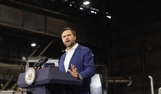 Vice President J.D. Vance delivers remarks on the "Big Beautiful Bill" at Metallus, a company that specializes in carbon and alloy steel products made from recycled scrap metal, in Canton, Ohio, on July 28, 2025.