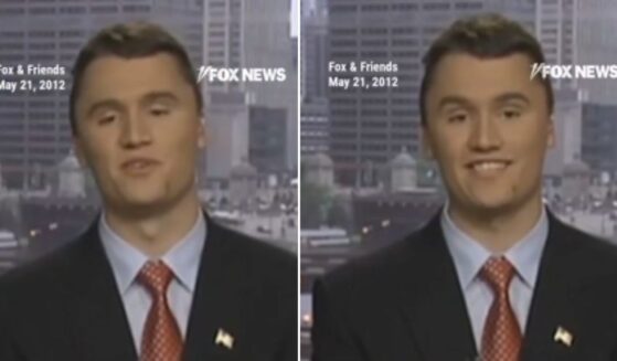 A teenaged Charlie Kirk makes his first Fox News appearance on May 21, 2012.