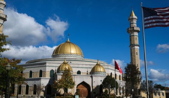 The Islamic Center of America is pictured in Dearborn, Michigan, on Oct. 15, 2024.