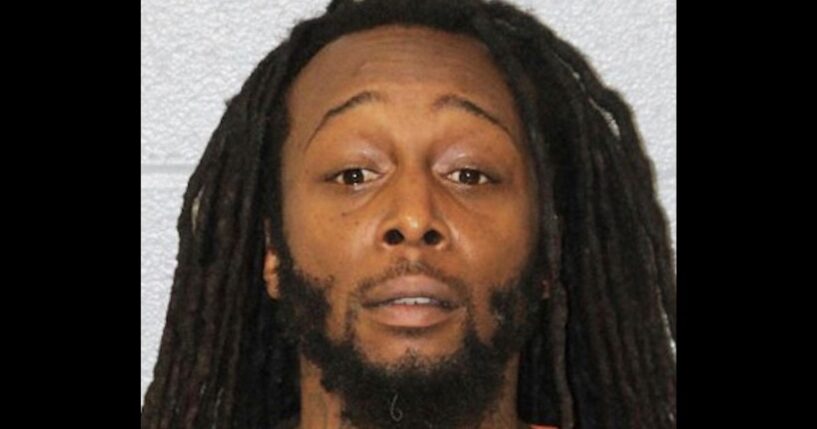 Decarlos Brown Jr., who is charged with the fatal stabbing of a Ukrainian refugee, is pictured in his booking photo at the Mecklenburg County Sheriff's Office.