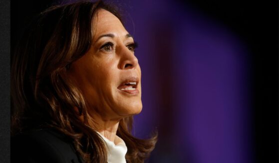 Former Vice President Kamala Harris, seen speaking at an April 30 event, has annoyed even Democrats with her new book.