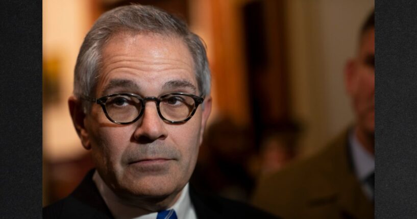 Philadelphia District Attorney Larry Krasner is seen in a 2019 photo. Liberal billionaire George Soros dumped nearly $1.7 million into getting Krasner elected, according to news reports.