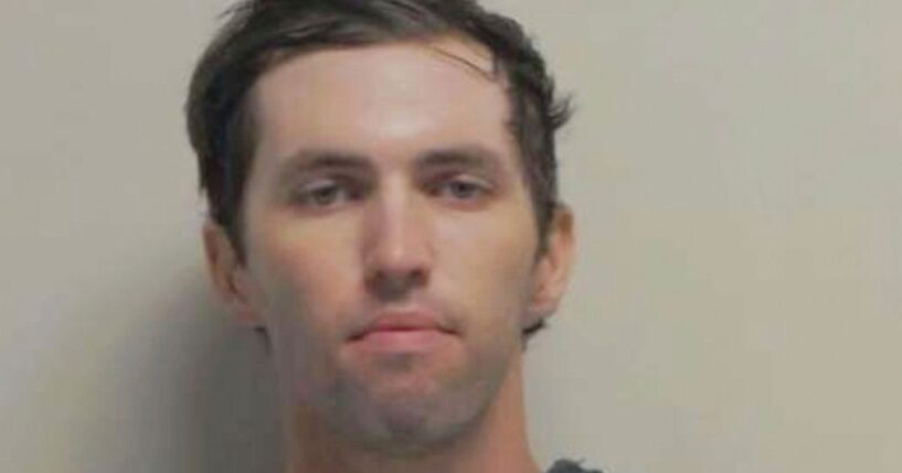 Tyler Robinson is pictured in his booking photo on Friday.