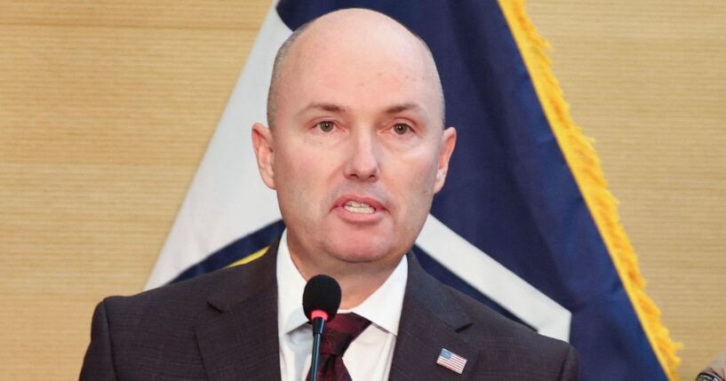 Utah Gov. Spencer Cox read political messages on shell casings left behind by Charlie Kirk’s assassin.