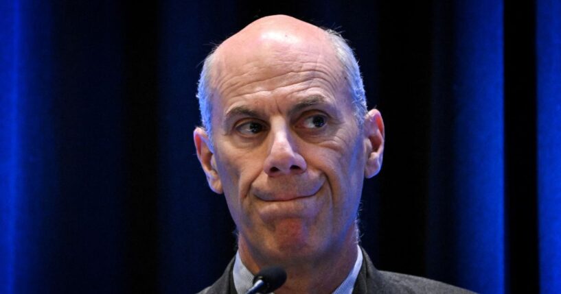 James Boasberg, chief judge of the U.S. District Court for the District of Columbia, attends a panel discussion at the annual American Board Association Spring Antitrust Meeting at the Marriott Marquis in Washington, D.C., on April 2, 2025.