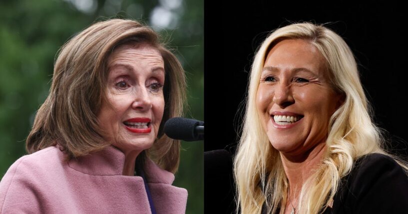 Rep. Marjorie Taylor Greene, a Republican from Georgia, changed her tune on Speaker Emerita Nancy Pelosi, a Democrat from California, after the latter announced her retirement on Nov. 6, 2025.