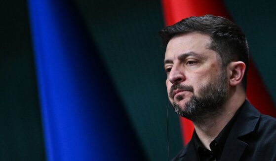 Ukraine President Volodymyr Zelenskyy attends a joint news conference with Turkey's president in Ankara on Nov. 19, 2025.