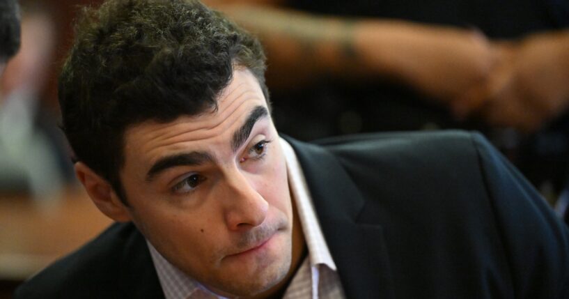 Luigi Mangione appears in a Manhattan Criminal Court for a hearing related to his murder case on Dec. 2, 2025 in New York.