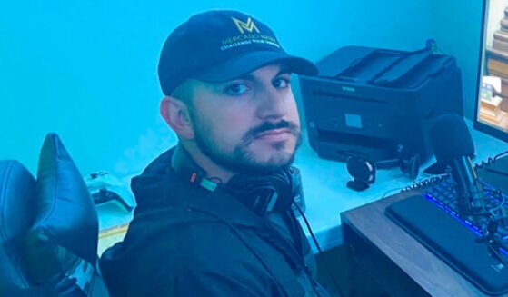 Andrew Mercado of Mercado Media, seen in a file photo from November 2021, had an odd and rather creepy reaction to investigative reports on allegedly fraudulent day care centers in Minnesota.