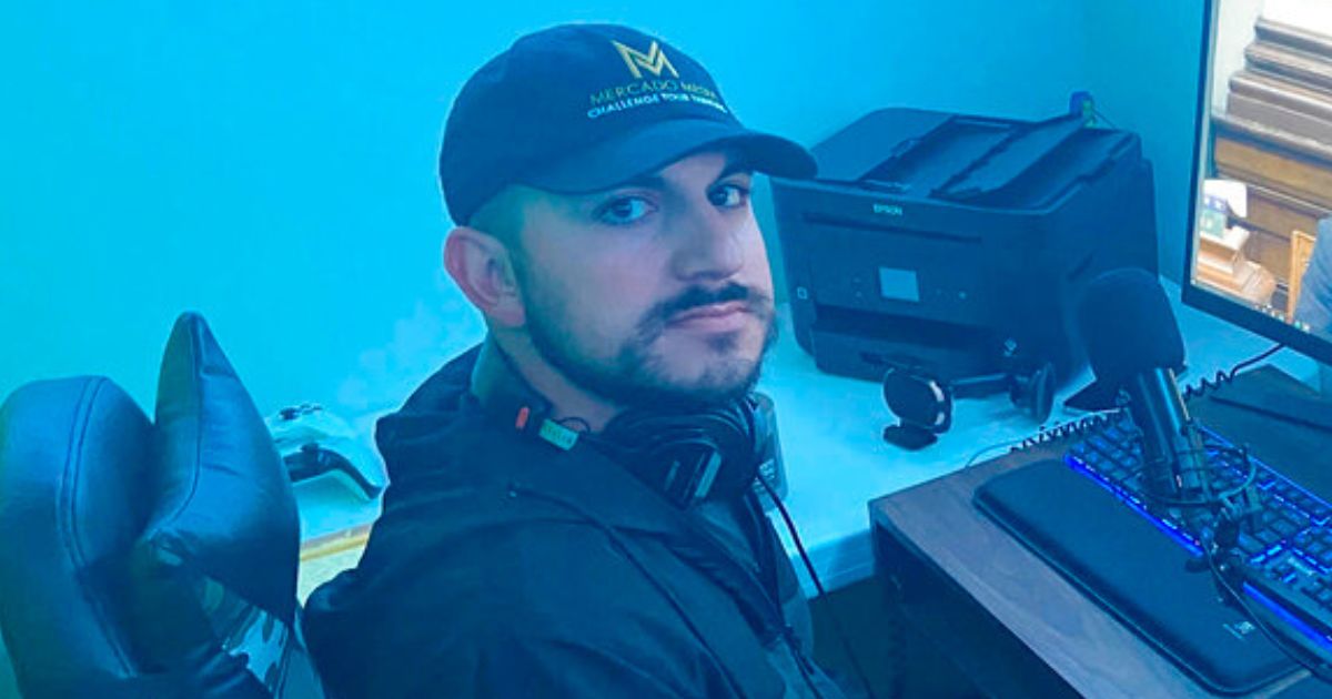 Andrew Mercado of Mercado Media, seen in a file photo from November 2021, had an odd and rather creepy reaction to investigative reports on allegedly fraudulent day care centers in Minnesota.