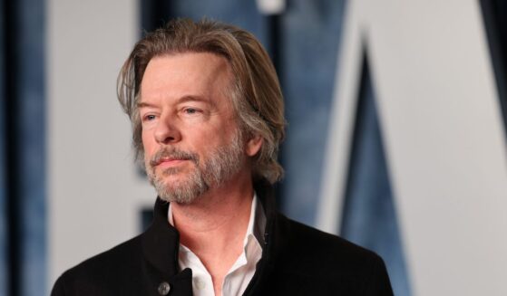 David Spade attends the 2023 Vanity Fair Oscar Party hosted by Radhika Jones at Wallis Annenberg Center for the Performing Arts on March 12, 2023, in Beverly Hills, California.