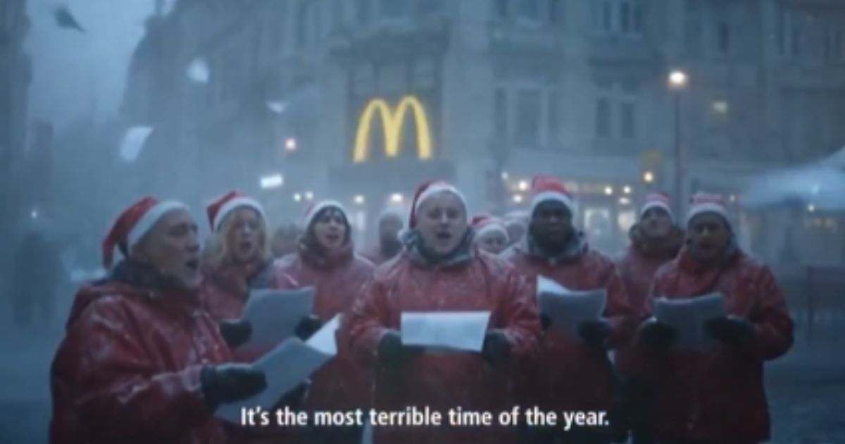 McDonald's Pulls Unsettling Christmas Commercial After it Sparks Massive Backlash