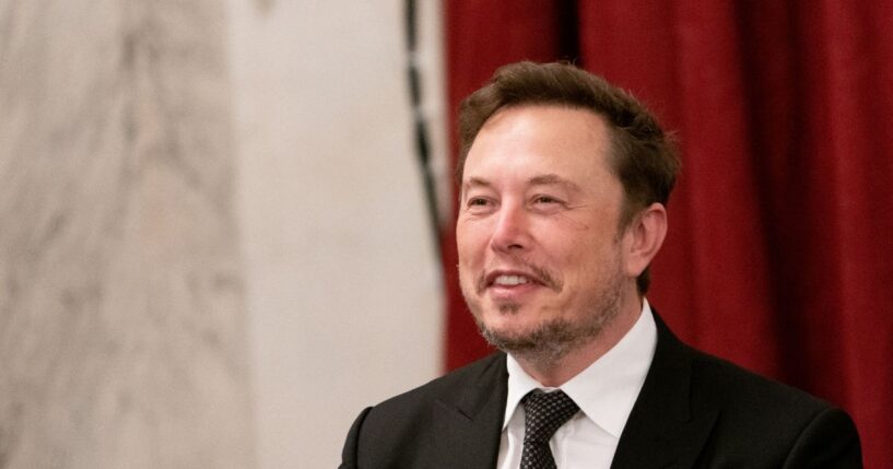 Elon Musk attends a U.S. Senate bipartisan artificial intelligence insight forum at the U.S. Capitol in Washington, D.C., on Sept. 13, 2023.