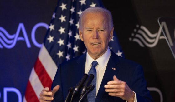 Former President Joe Biden speaks at a conference hosted by the Advocates, Counselors, and Representatives for the Disabled on April 15, 2025, in Chicago, Illinois.