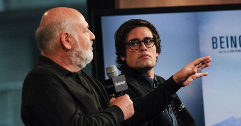 Director Rob Reiner and his son Nick Reiner attend AOL Build Presents: "Being Charlie" at AOL Studios in New York on May 4, 2016, in New York City.