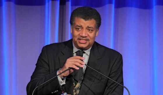Neil deGrasse Tyson speaks onstage at the 2025 Literacy Partners Evening of Readings & Gala Dinner at Pier Sixty at Chelsea Piers on June 9, 2025, in New York City.