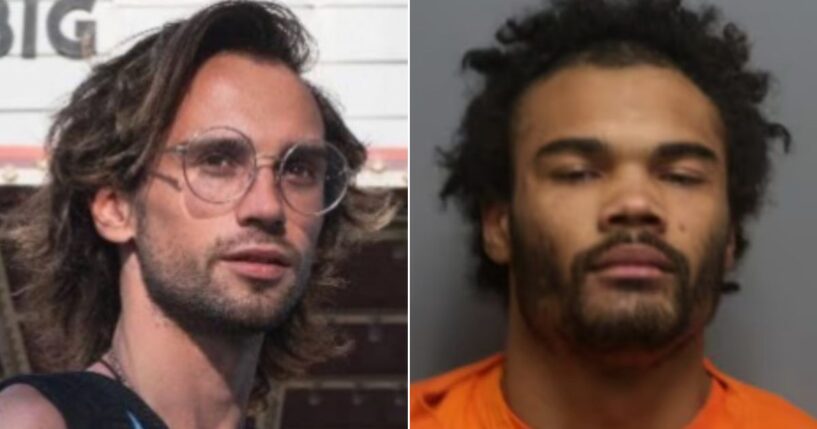 Ben McComas, 27, left, was allegedly killed at a Cleveland, Ohio, light rail station by Donnie Allen, right, shortly before a leftist organization bailed Allen out of jail.