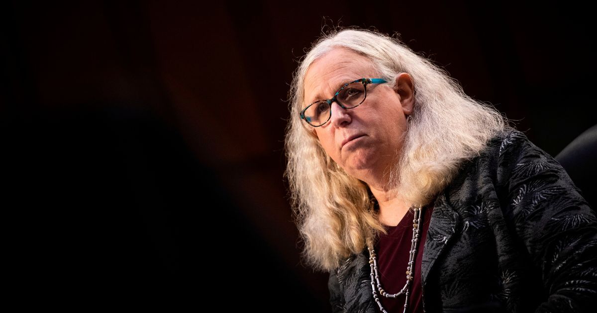 Watch: Dem. Rep. Spins Out After Learning Trump Has Officially Restored Biden’s HHS Sec. ‘Rachel’ Levine’s Name to Richard at HHS HQ Watch: Dem. Rep. Spins Out After Learning Trump Has Officially Restored Biden’s HHS Sec. ‘Rachel’ Levine’s Name to Richard at HHS HQ