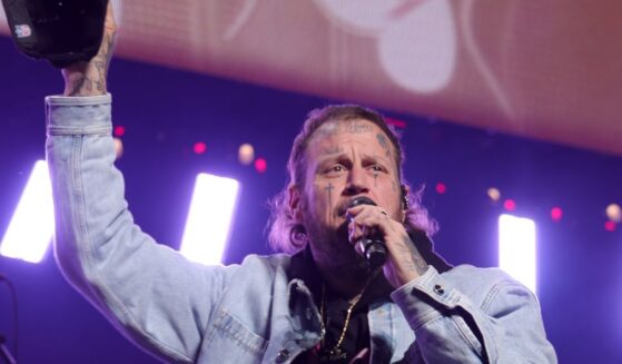 Musician Jelly Roll performs at the iHeartRadio Hot 99.5's Jingle Ball 2025 event at Capitol One Arena on Dec. 16, 2025 in Washington, DC.