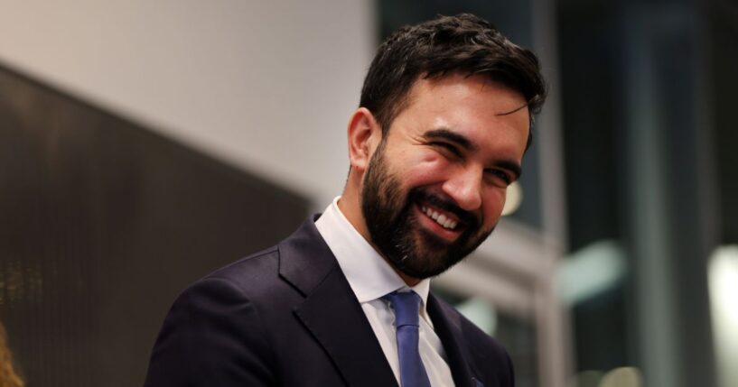 New York City Mayor-elect Zohran Mamdani smiles at a news conference in New York City on Dec. 17, 2025.