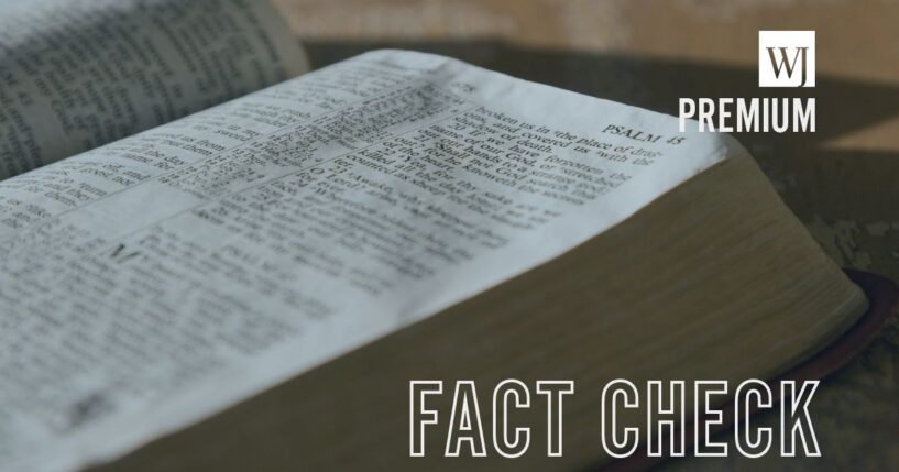 A close up look of the book of Psalms.