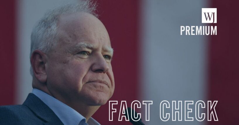 Minnesota Gov. Tim Walz gave the impression in a Sunday interview that he was responsible for jailing those responsible for massive fraud schemes in his state. But how involved was he in those efforts?