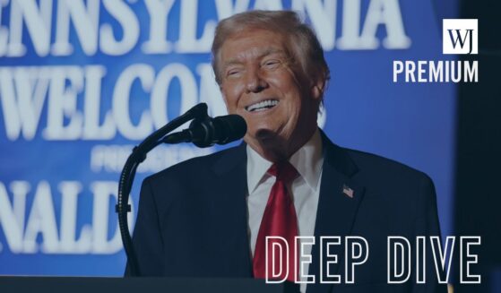 President Donald Trump delivers remarks during an event Tuesday in Mount Pocono, Pennsylvania. Trump discussed his administration's economic agenda and its efforts to lower the cost of living.