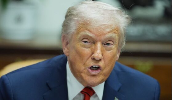 President Donald Trump denied reports that he is unhappy with some of his cabinet members.