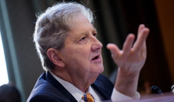 Louisiana Republican Sen. John Kennedy, pictured in a file photo from June.