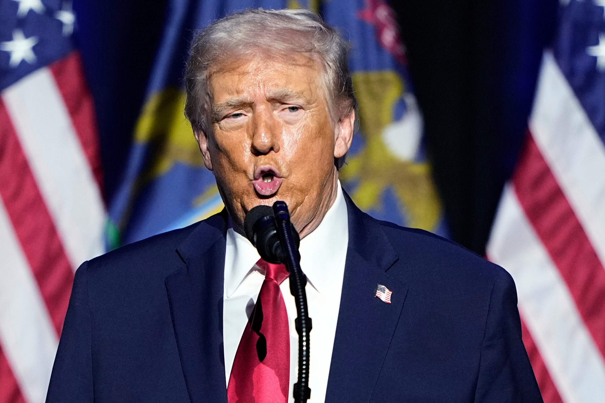 President Donald Trump described his administration's health care plan as one in which "the government is going to pay the money directly to you ... and then you take the money and buy your own health care."