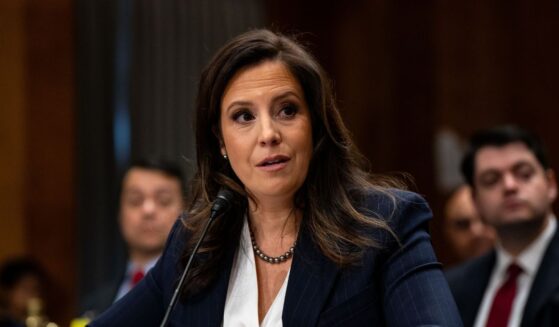 Rep. Elise Stefanik testifies before the Senate Foreign Relations Committee on her nomination to be Ambassador to the United Nations on Capitol Hill on Jan. 21, 2025, in Washington, D.C.