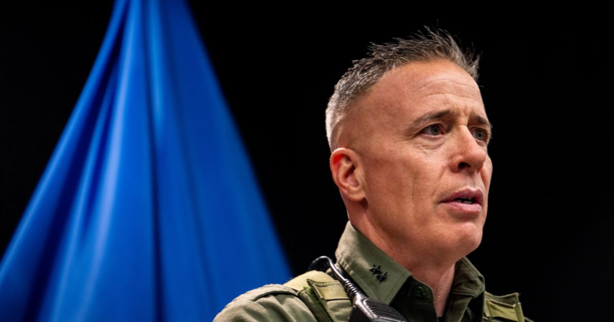 U.S. Customs and Border Patrol Commander at Large Gregory Bovino speaks during a news conference at the Bishop Henry Whipple Federal Building on Jan. 25, 2026, in Minneapolis, Minnesota.