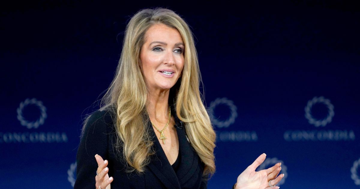 Kelly Loeffler of the U.S. Small Business Administration speaks during the 2025 Concordia Annual Summit on Sept. 24, 2025, in New York City.