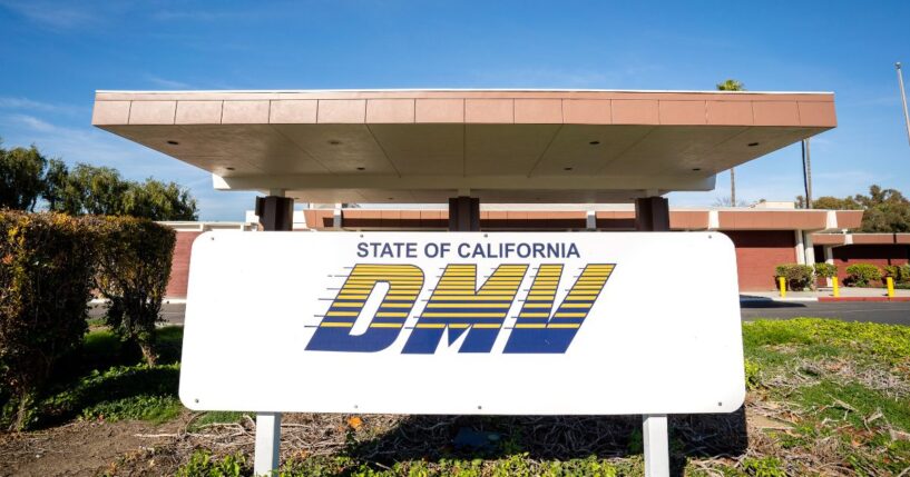 A DMV office in Fullerton, California, on Jan. 16, 2020.