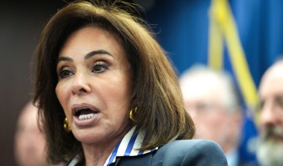 U.S. Attorney Jeanine Pirro speaks at a news conference announcing arrests in the murder of Congressional intern Eric Tarpinian-Jachym, at the U.S. Attorney's Office on Sept. 5, 2025, in Washington, D.C.