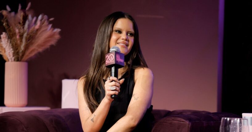 Maren Morris speaks at the GRAMMY U Fall Summit Day 2, Presented by Mastercard, on Oct. 24, 2025, in Nashville, Tennessee.