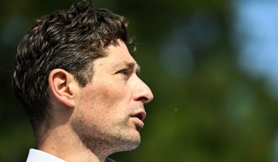 Minneapolis Mayor Jacob Frey speaks to the media following a mass shooting at Annunciation Catholic School on Aug. 27, 2025, in Minneapolis, Minnesota.