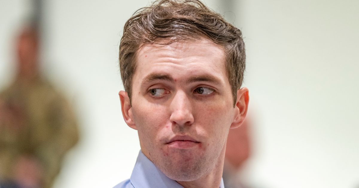 Tyler Robinson, accused of fatally shooting Charlie Kirk, appears during a hearing in Fourth District Court on Dec. 11, 2025, in Provo, Utah.