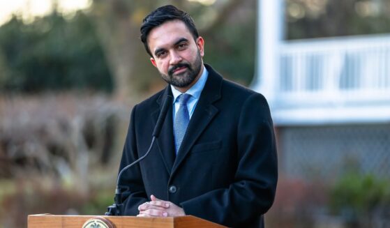 Mayor Zohran Mamdani speaks at a news conference during moving day at Gracie Mansion on Jan. 12, 2026, in New York City.