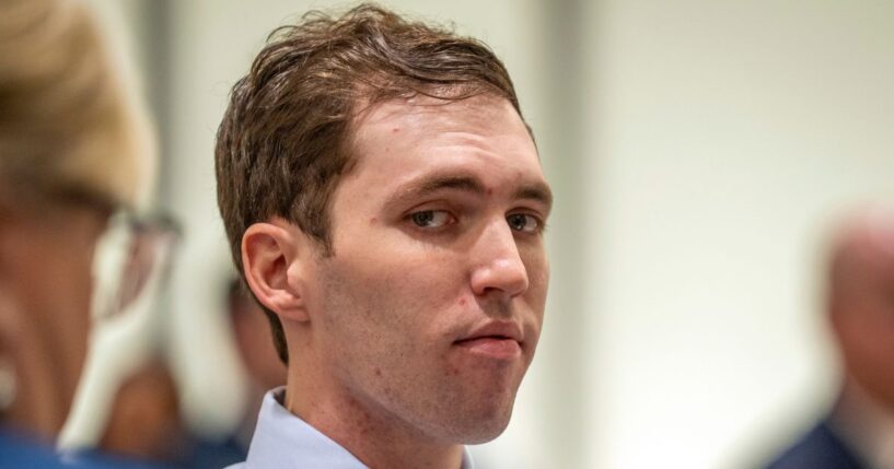 Tyler Robinson, accused of fatally shooting Charlie Kirk, appears during a hearing in Fourth District Court on Dec. 11, 2025, in Provo, Utah.