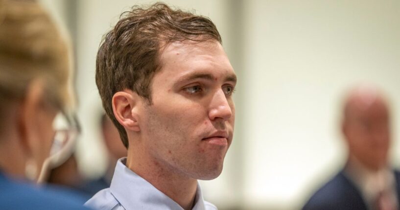 Tyler Robinson, accused of fatally shooting Charlie Kirk, appears during a hearing in Fourth District Court on Dec. 11, 2025, in Provo, Utah. Prosecutors have charged Tyler Robinson with aggravated murder and plan to seek the death penalty.