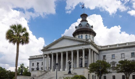 The South Carolina State House is pictured in Columbia, South Carolina, in a file photo from 2023.