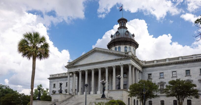 The South Carolina State House is pictured in Columbia, South Carolina, in a file photo from 2023.