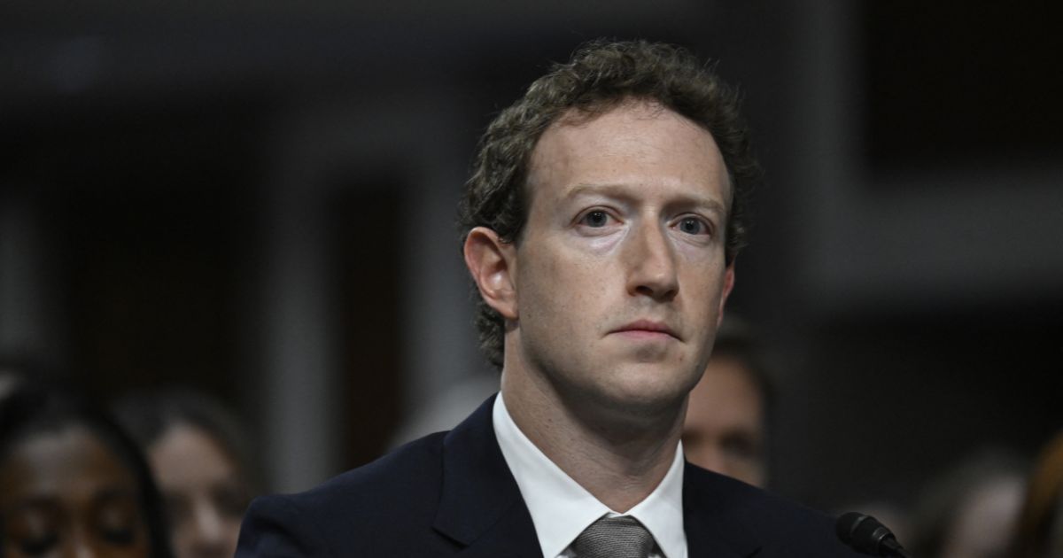 Mark Zuckerberg, CEO of Meta, arrives to testify before the Senate Judiciary Committee in Washington, D.C., on Jan. 31, 2024.