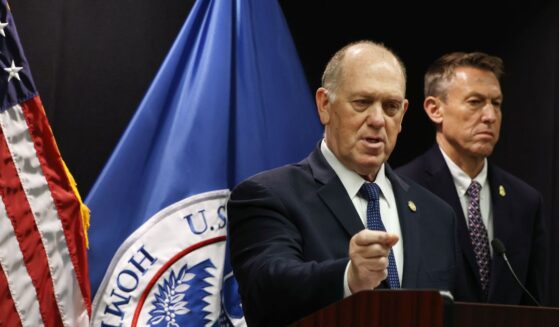 Border czar Tom Homan speaks during a news conference about ongoing immigration enforcement operations on Jan. 29, 2026, in Minneapolis, Minnesota.