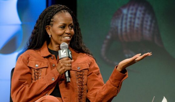 Michelle Obama speaks on stage during IMO Live podcast 2025 SXSW Conference and Festival at Austin Convention Center on March 13, 2025, in Austin, Texas.