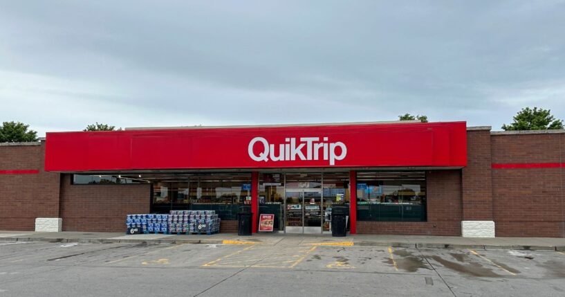 A QuikTrip on Highway 169 in Olathe, Kansas, on June 9, 2023.