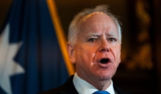 Minnesota Gov. Tim Walz speaks during a news conference at the State Capitol building on Jan. 5, 2026, in St. Paul, Minnesota.